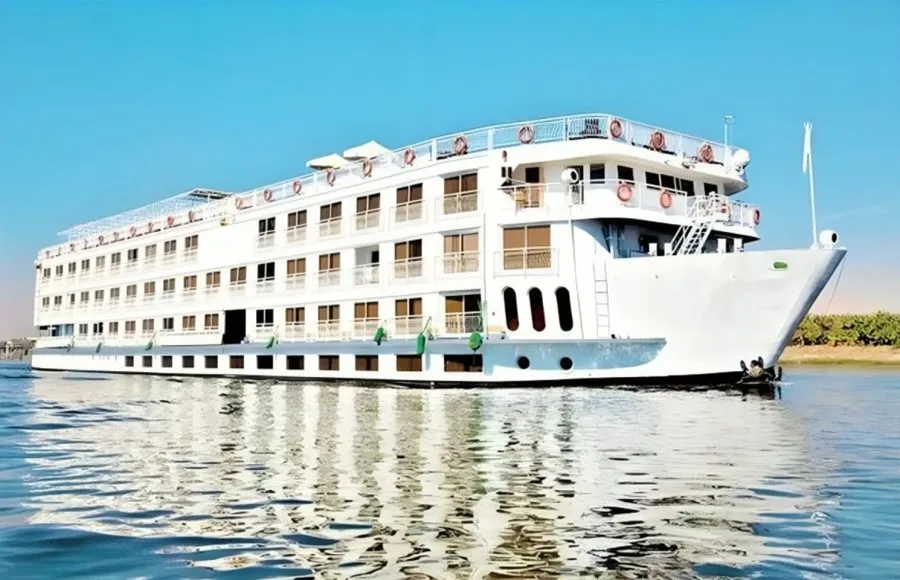 Exterior view of the Ellie Nile Cruise Nile cruise ship